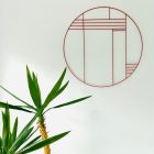 Drill 2.3 Retro hatású piros falidísz - Switch manufaktúra  